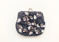 お花のがま口
