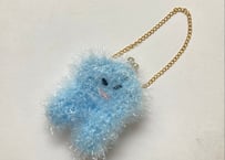 プチイエティがま口ポシェット／おすまし顔b/口金具シルバータイプ