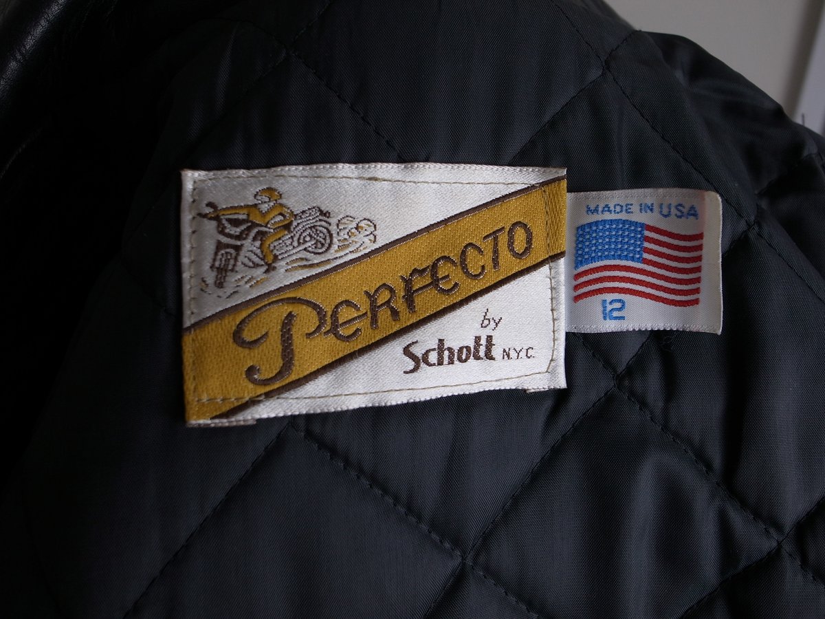 Schott 108W Riders Jacket size12(特殊サイズ) used |