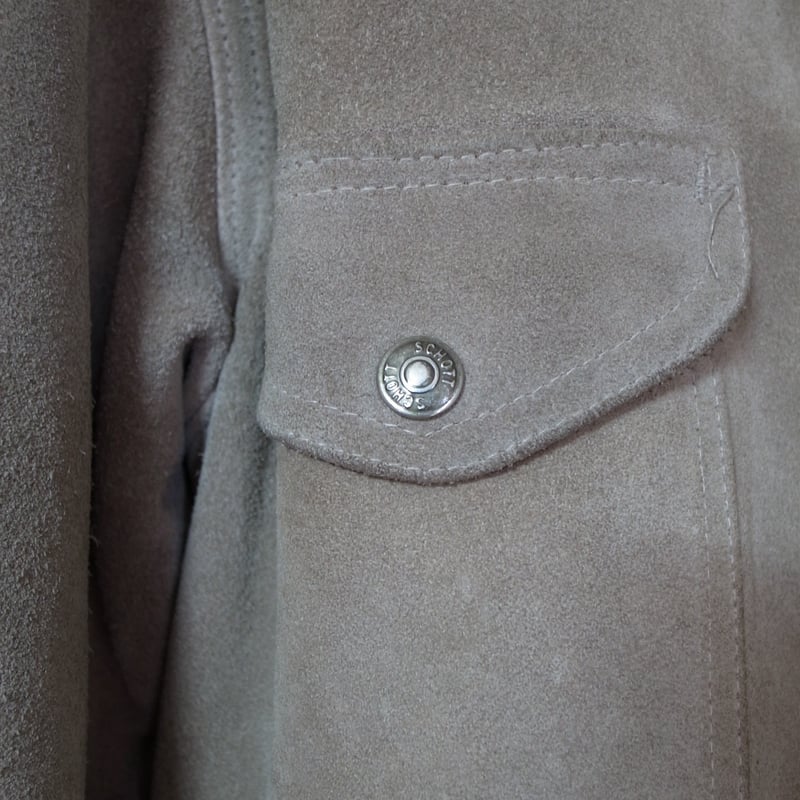 SCHOTT スエード シャツジャケット | Gallows Hill Clothing