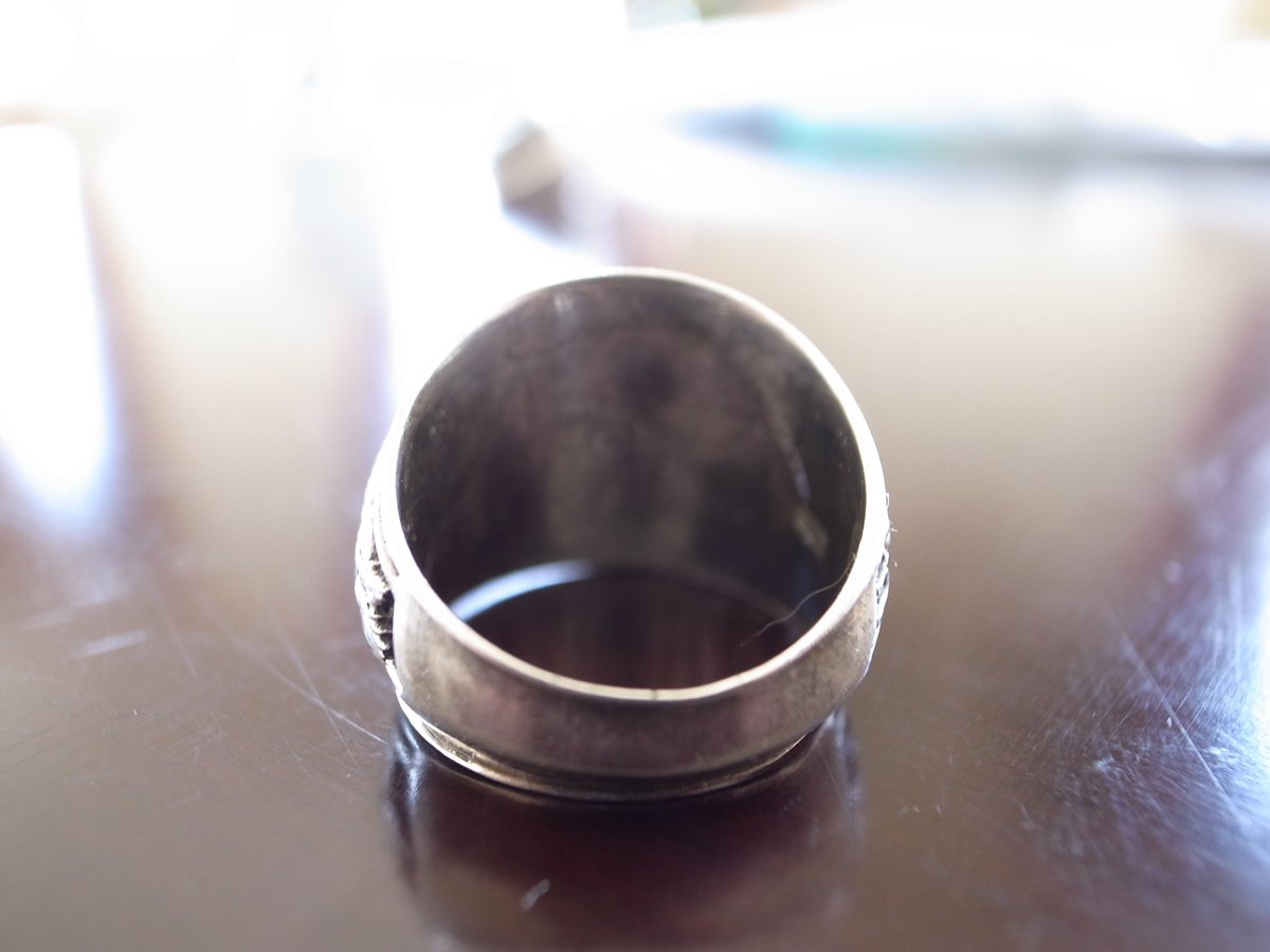 US Army Ring 約16号 アンティーク カレッジリング | Gallows Hill