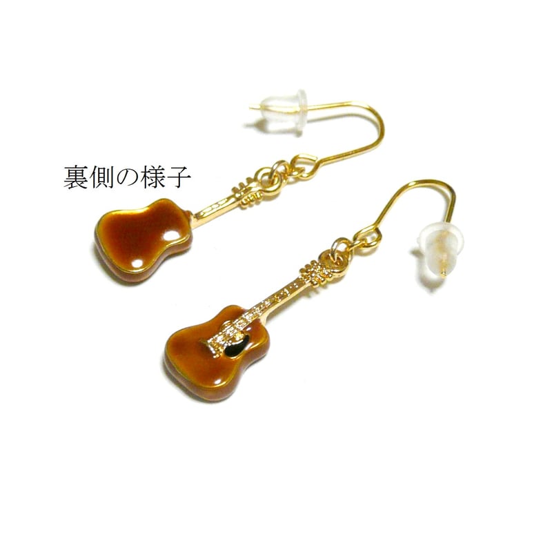 楽器チャーム♬樹脂ピアス 【公式通販】