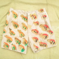【on military】OMA 動物迷彩｜animal camoショートパンツ｜shorts 01
