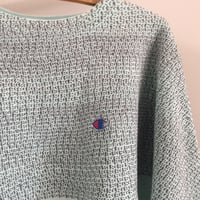 【on champion】OMA overdrawing トレーナー｜sweatshirt 54 遅刻｜late