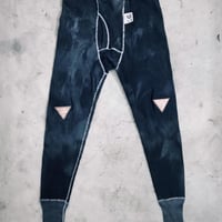 OMA non standard contemporary  Clairvoyance series ZONIA OU   black pants on military