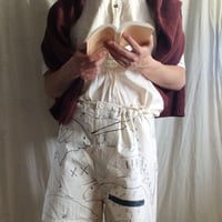 【on military】OMA overdrawing shorts 10 ouija｜筋肉のとらえた夢