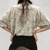 OMA overdrawing T-shirt 02 新しい日常のためのouija