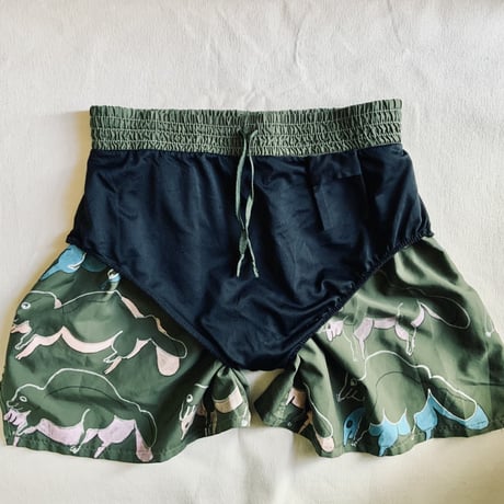 OMA overdrawing  shorts  grasp fortune by the forelock, Military hot triangle