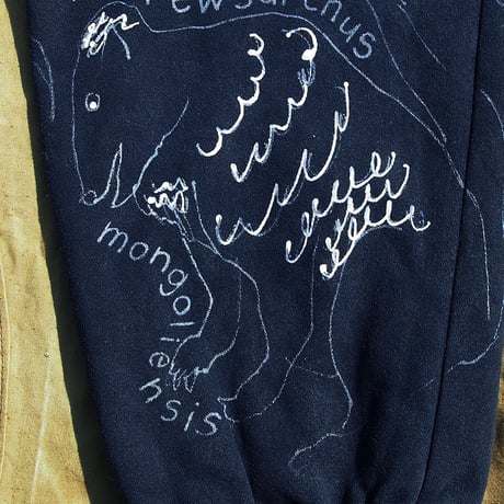 【on champion】OMA overdrawing スエットパンツ03「絶滅動物｜extinct animals」