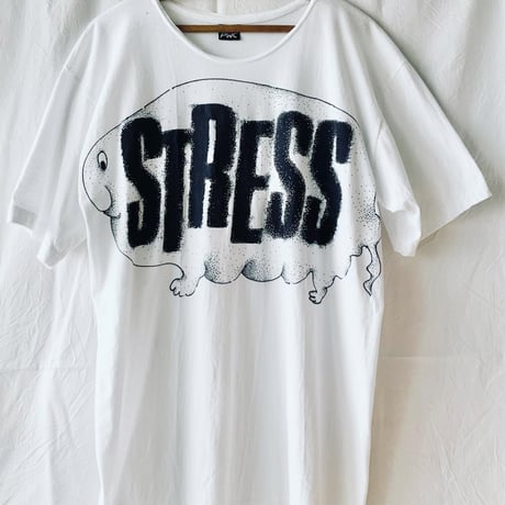 【on message】OMA overdrawing Tshirt 01   STRESS
