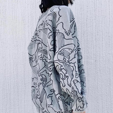 OMA overdrawing on adidas 02 sweatshirt   TRAINING OF LIFE  Size L