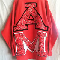 【on champion】OMA overdrawing sweatshirt 69 Ouija エーエム｜Ouija AM