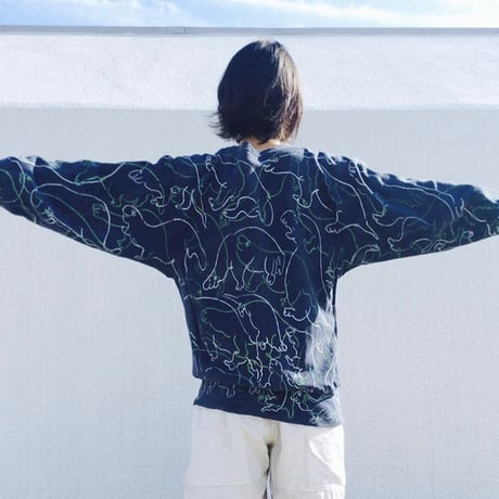 【on champion】 OMA overdrawing sweatshirt satisfaction 78 3D ouija Sound vibrat ver.