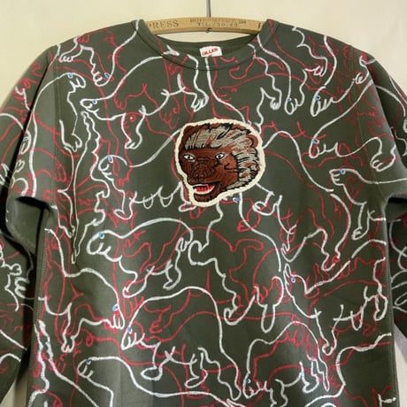 OMA overdrawing sweatshirt  grasp fortune by the forelock,sticky tricky star,3D ouija