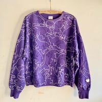 【on champion】 OMA overdrawing sweatshirt 81 satisfaction  3D ouija