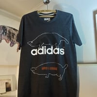 【On adidas】OMA Overdrawing T-shirt Badidas 09