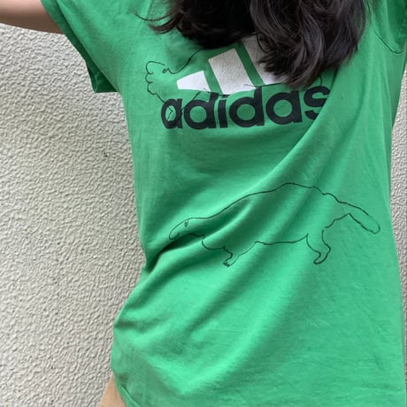 【On adidas】OMA Overdrawing T-shirt Badidas 01