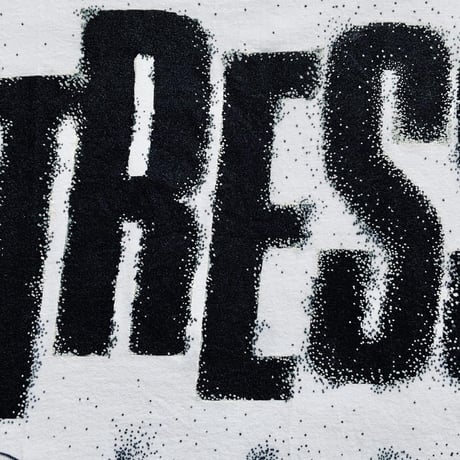 【on message】OMA overdrawing Tshirt 01   STRESS