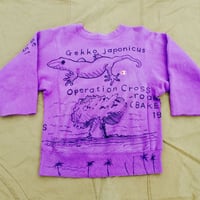 【on champion】OMA overdrawing トレーナー41 mutation length (2TOP line) 「ヤモリと核実験｜Geckos and  nuclear tests」