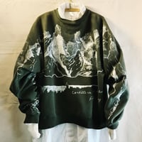 OMA overdrawing sweatshirt 82 satisfaction  Mountains of the world