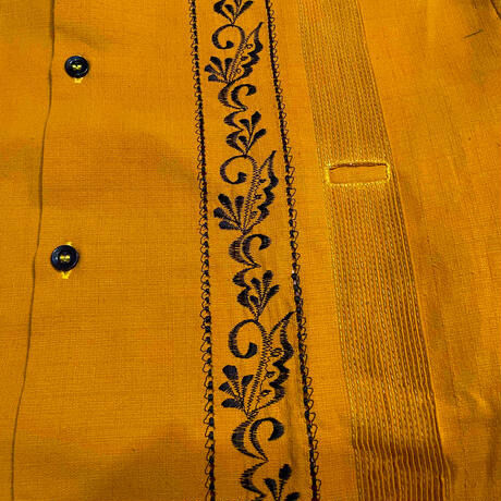 【ESTRELLA STANDARD GUAYABERA 】 "REJILLADA "