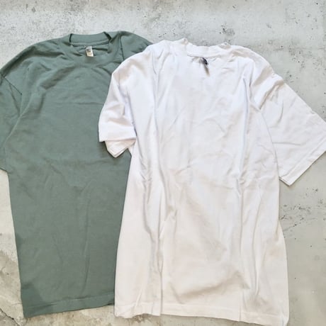 🇺🇸Los Angeles Apparel/ S/S Grmnt Dye Crew Neck 6.5oz