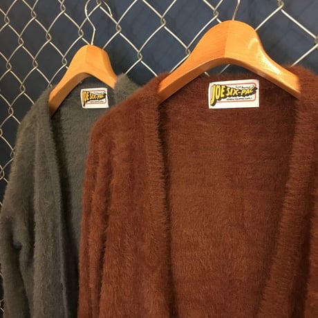 SHAGGY KNIT CARDIGAN