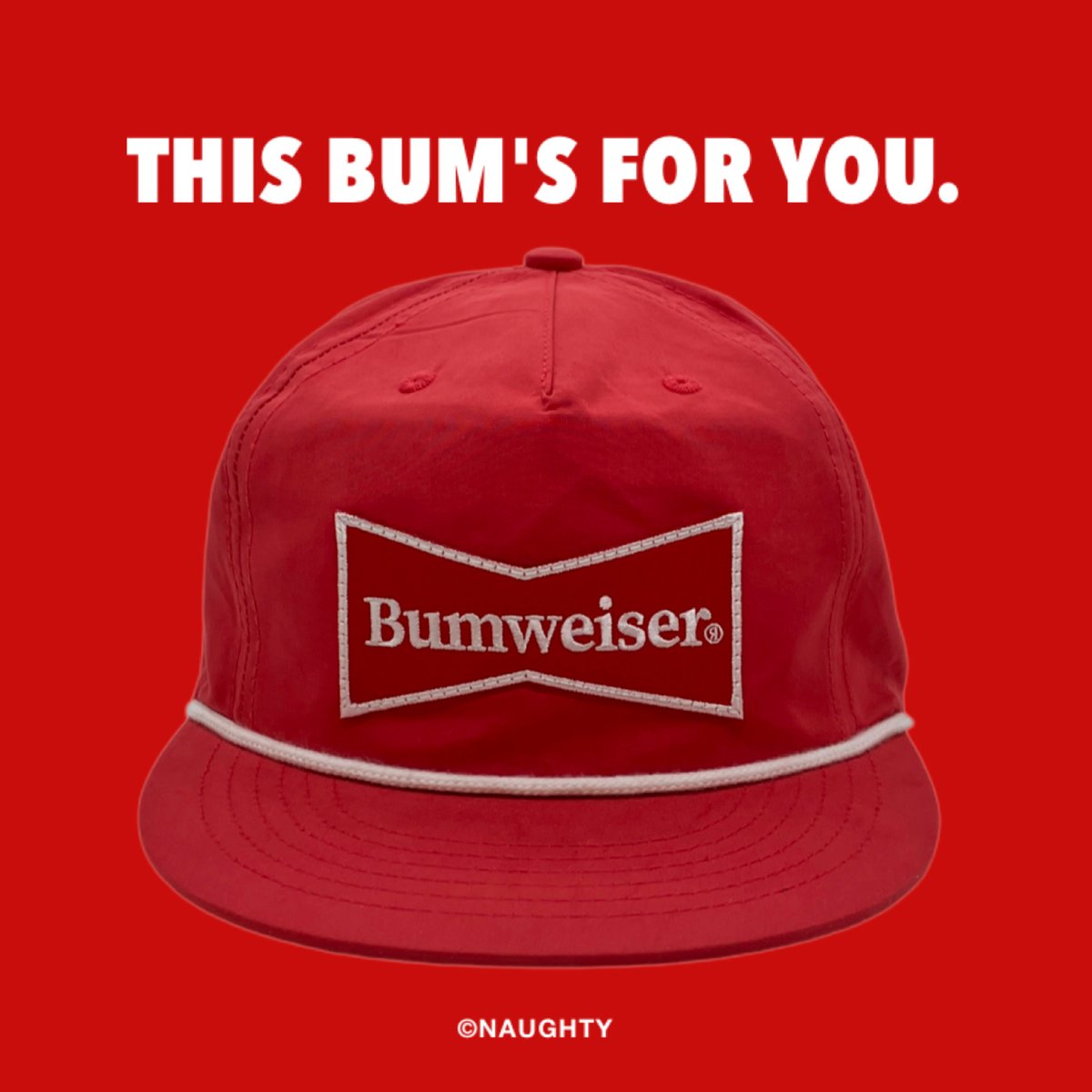 BUMWEISER CAP | NAUGHTY ONLINE STORE
