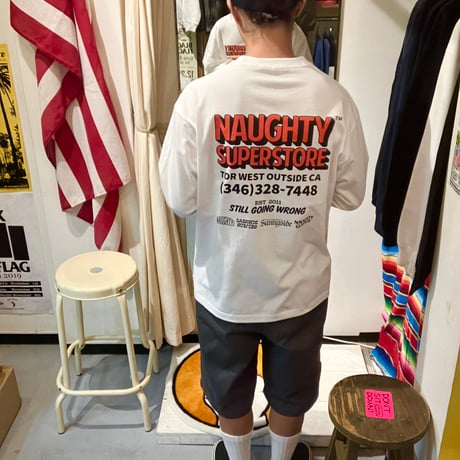 SUPERSTORE L/S Tee (WHT)