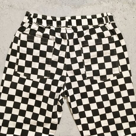 CHECKERED EASY PANTS