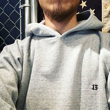 No.13 DYED P/O HOODIE
