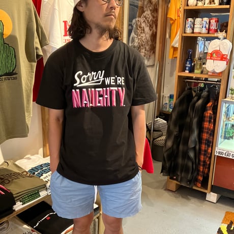 WE'RE NAUGHTY S/S Tee