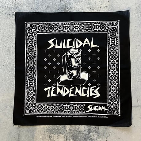 🇺🇸MADE IN USA/ 【SUICIDAL TENDENCIES】BANDANA