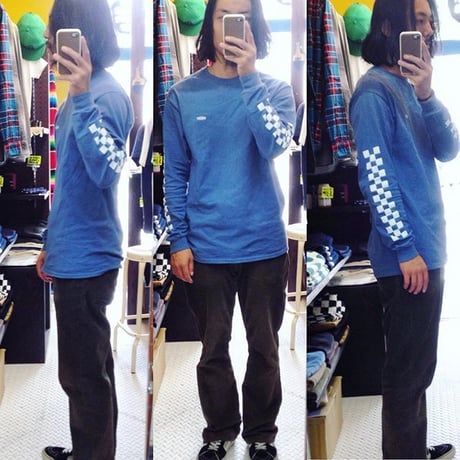 CHECKER L/SLEEVE Tee