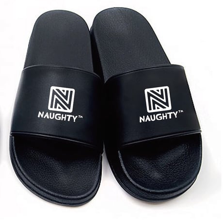 "N" SLIDER SANDAL