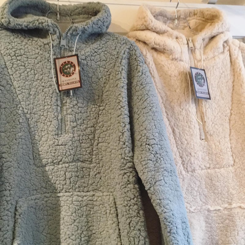 Select CABIN FEVER SHERPA PULL OVER HOODIE