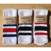 "OLD SCHOOL" STRIPED TUBE SOCKS