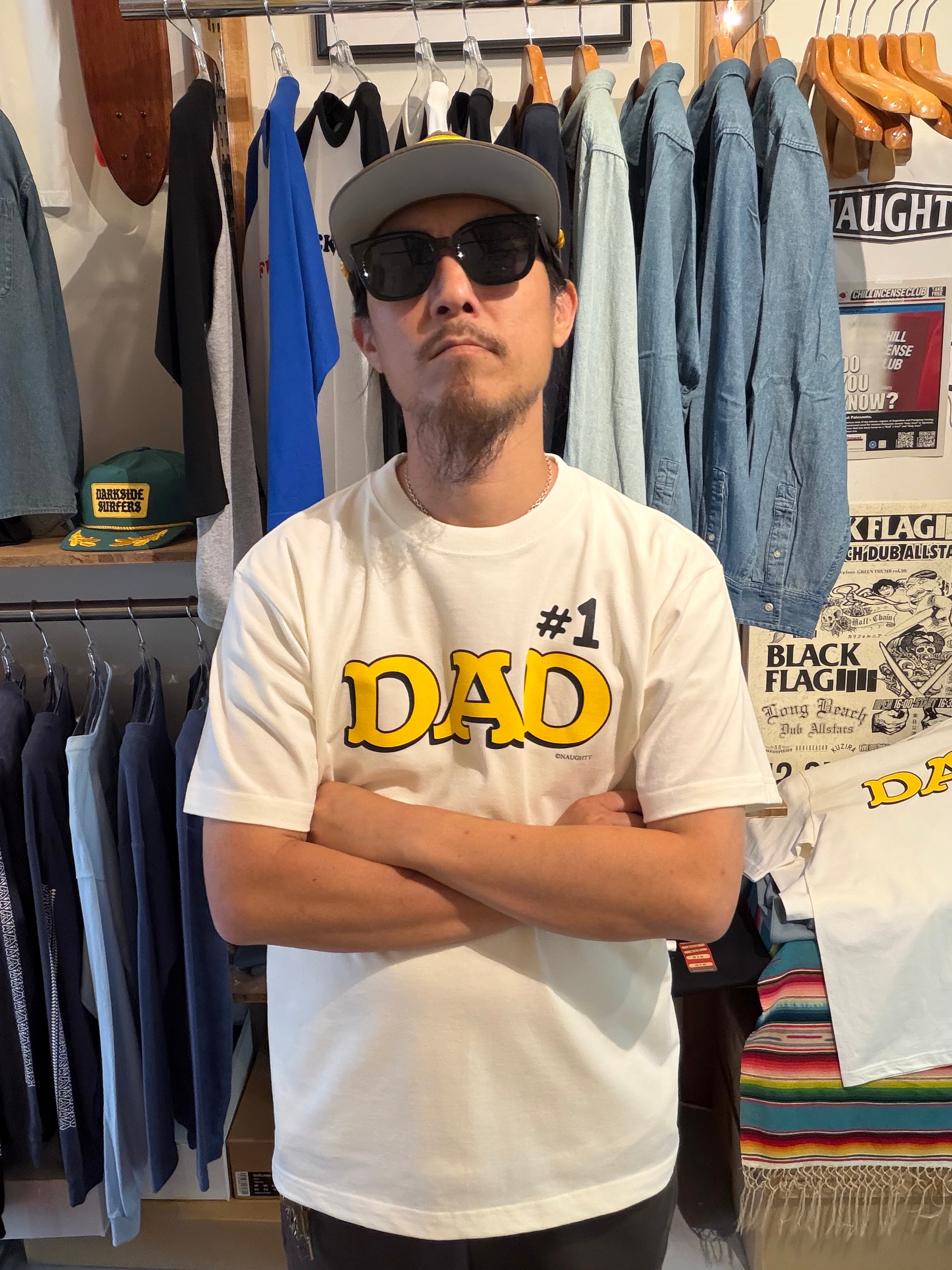 1 DAD S/S Tee(NAT) | NAUGHTY ONLINE STORE