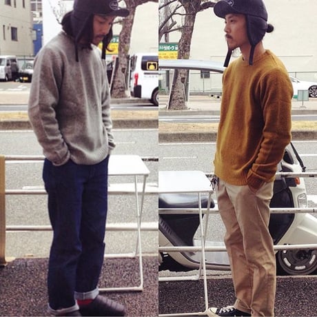 CREW NECK SPAN KNIT