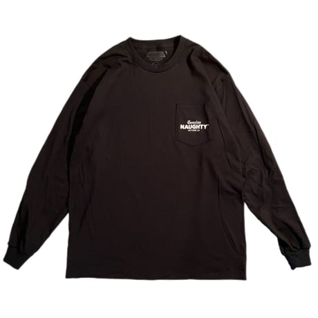 GENUINE POCKET L/S Tee