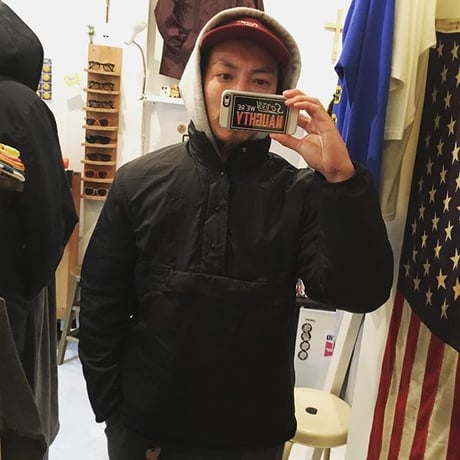 select / HUF　KUMO REVERSIBLE 1/4 ZIP JACKET