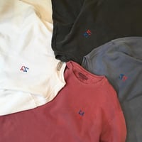 "LACA" CUT-OFF SWEAT SHIRT