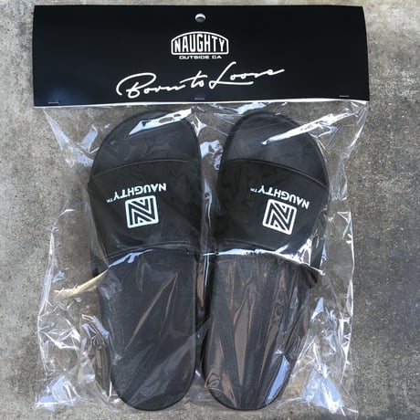 "N" SLIDER SANDAL