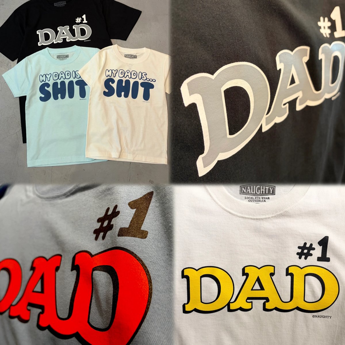 1 DAD S/S Tee(SLT) | NAUGHTY ONLINE STORE