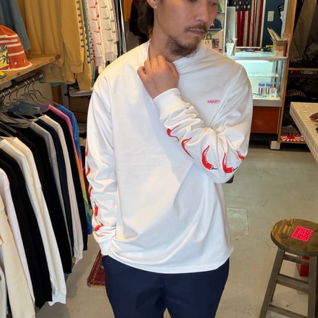 HOT'N TASTY L/S Tee(CHILI)