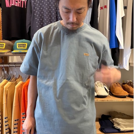 9.2oz HIGH-ENDS COTTON S/S Tee(C.BLU)