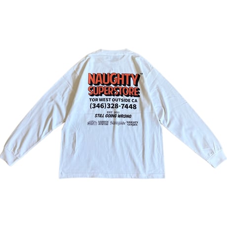 SUPERSTORE L/S Tee (WHT)