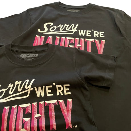 【KIDS】WE'RE NAUGHTY S/S Tee