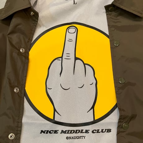 NICE MIDDLE CLUB JACKET (BRN)