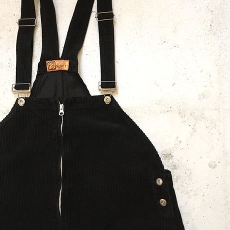 STAGGERED CORD. ZIP OVERALL